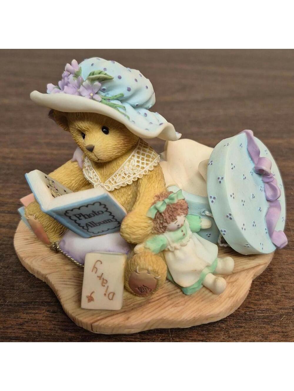 Cherished Teddies Lauren Figurine "Cherished Memories Never Fade" Limited 1997